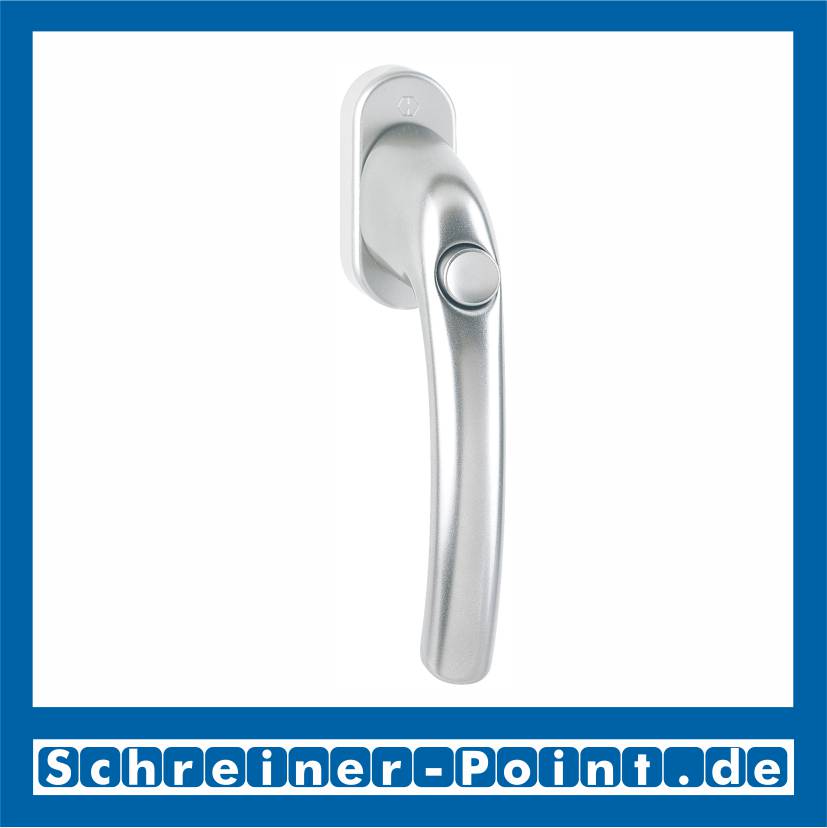 Hoppe Tokyo Aluminium Fenstergriff Druckknopf F1 Natur 0710SV/U26, 1747472, 1747536, 2024701